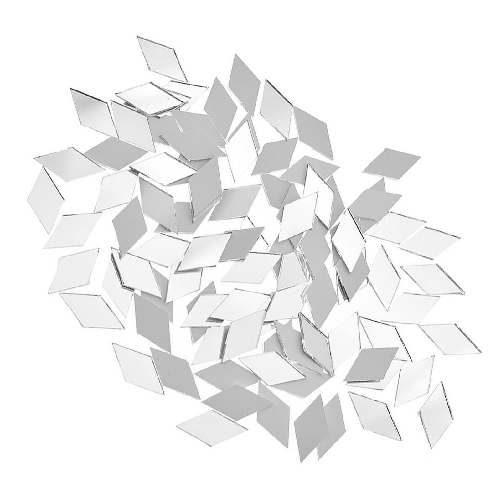 Art Craft Mirror - 300 шт. маленьких зеркальных мозаичных плиток,