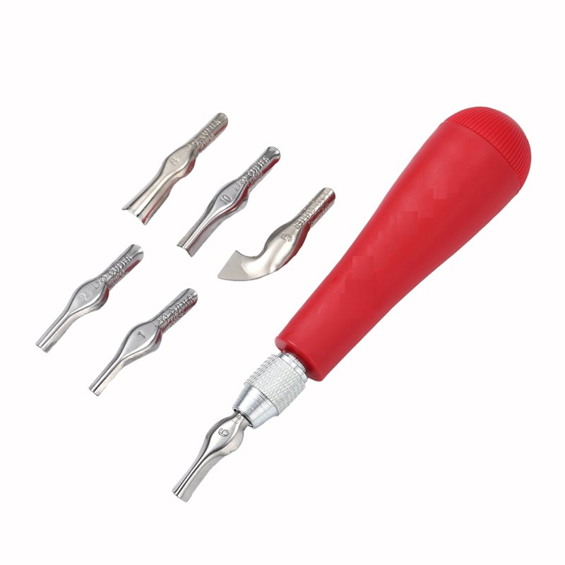 Linocut Carving Tool - 【ORNAMENT】Набор инструментов для линогравюры - для