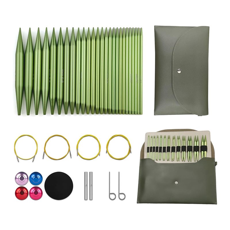 Knitting Needle Circular - Набор алюминиевых круговых спиц ABKS, 13