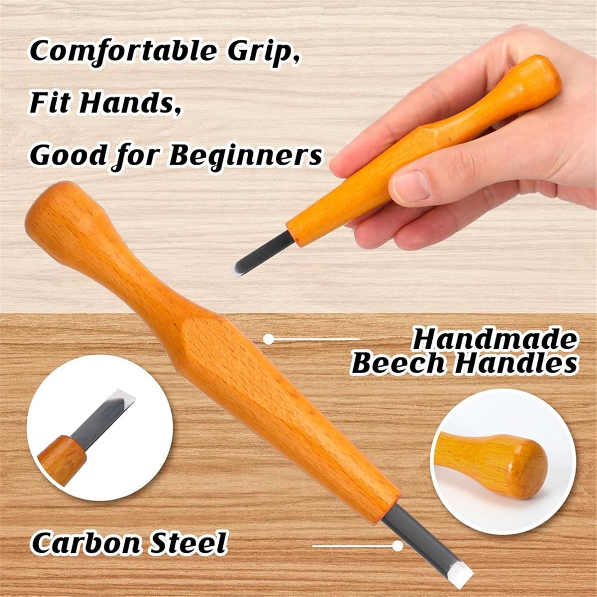 Linocut Carving Tool - Мега-распродажа 828: Набор из 5 инструментов