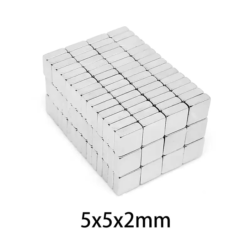 Art Craft Magnet - Магнит неодимовый N35, ультратонкий, квадратный, NdFeB,
