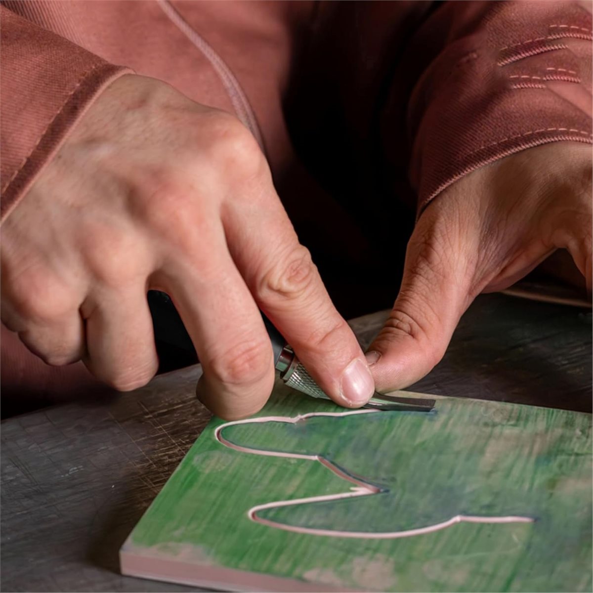 Linocut Carving Tool - 2 комплекта инструментов для резьбы по