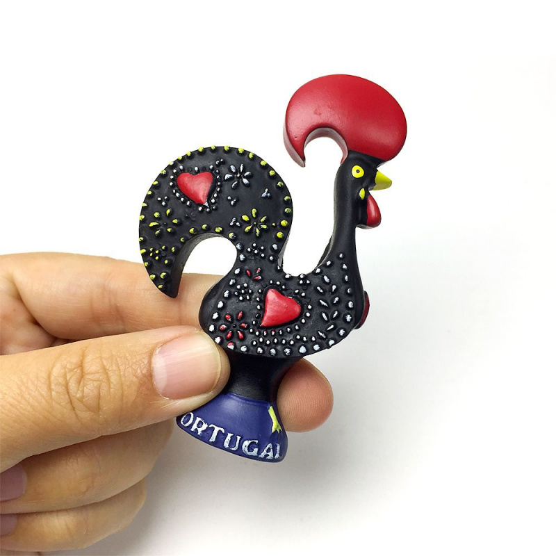 Art Craft Magnet - 3D Португалия Галактический Петух Магнитное Художественное