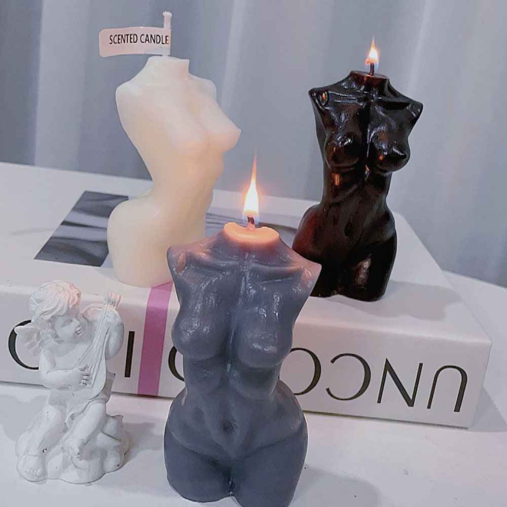 Candle Making Wax - Ароматическая свеча в форме женского торса