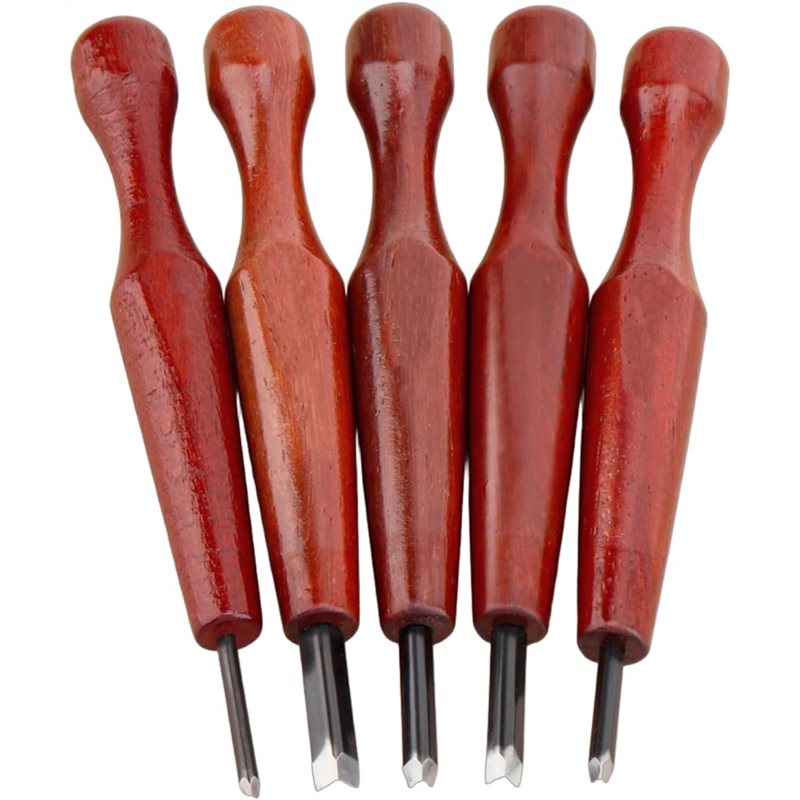 Linocut Carving Tool - Набор из 5 треугольных резцов A34R