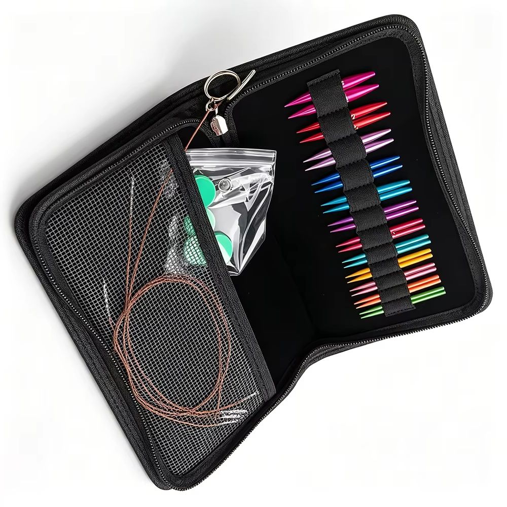 Knitting Needle Circular - Набор из 12 пар сменных круговых