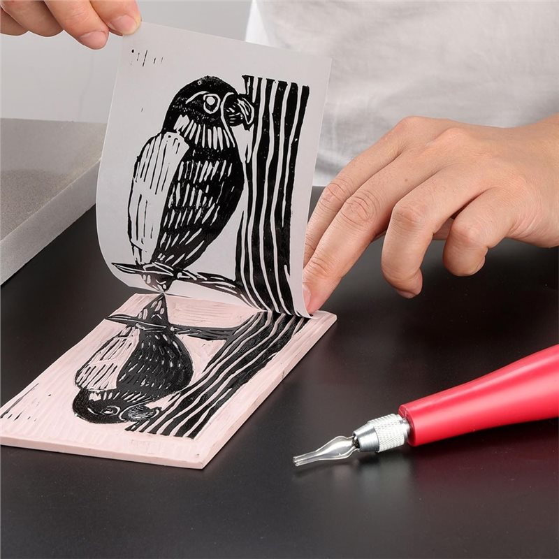 【ORNAMENT】Набор инструментов д – обзор и цена Linocut Carving Tool