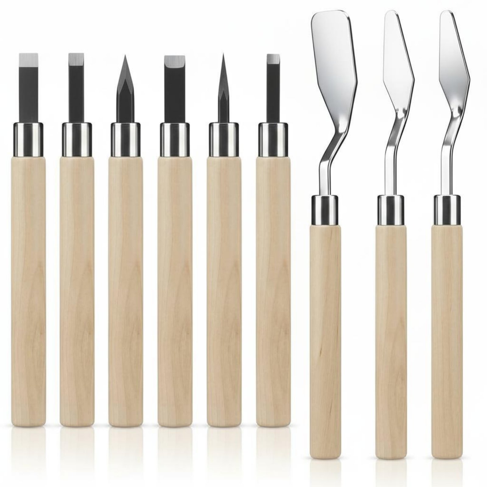 Набор для линогравюры из 9 пре – обзор и цена Linocut Carving Tool