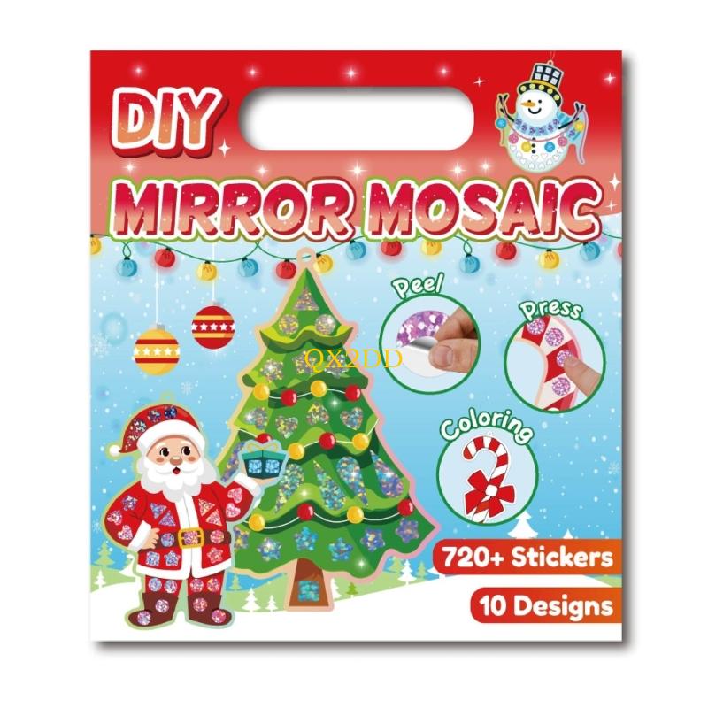 QX2D Рождественская наклейка и – обзор и цена Art Craft Mirror