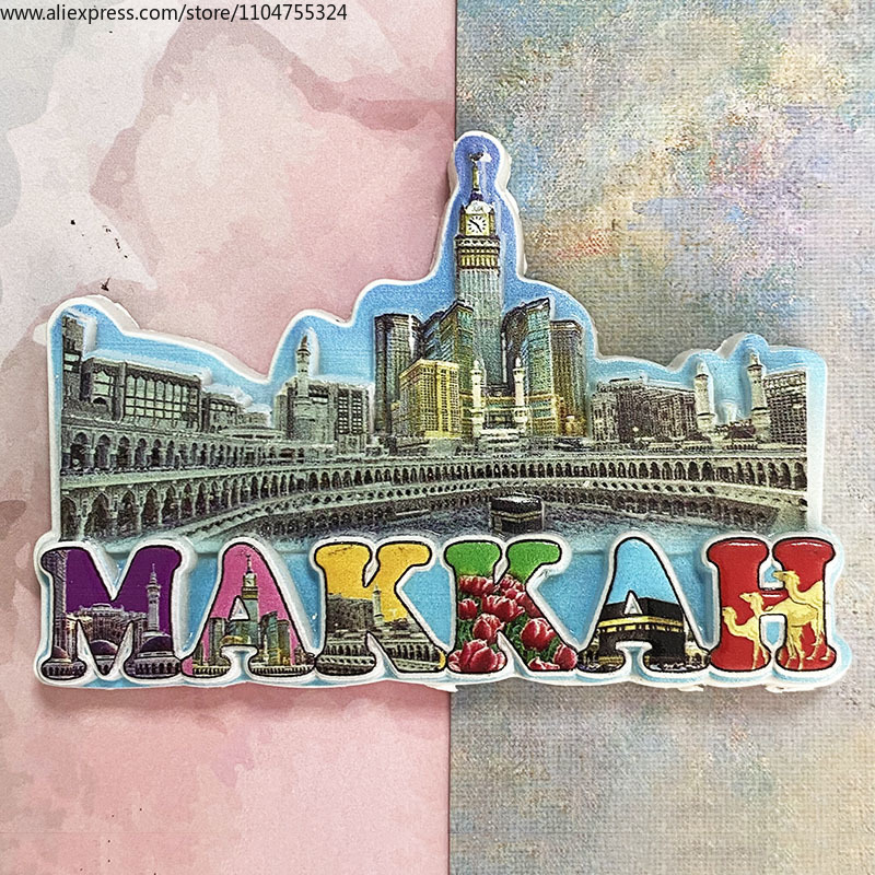 3D магнит на холодильник Mecca – обзор и цена Art Craft Magnet