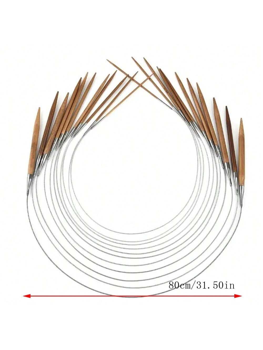 1 шт. 3.0-10 мм Натуральные ба – обзор и цена Knitting Needle Circular