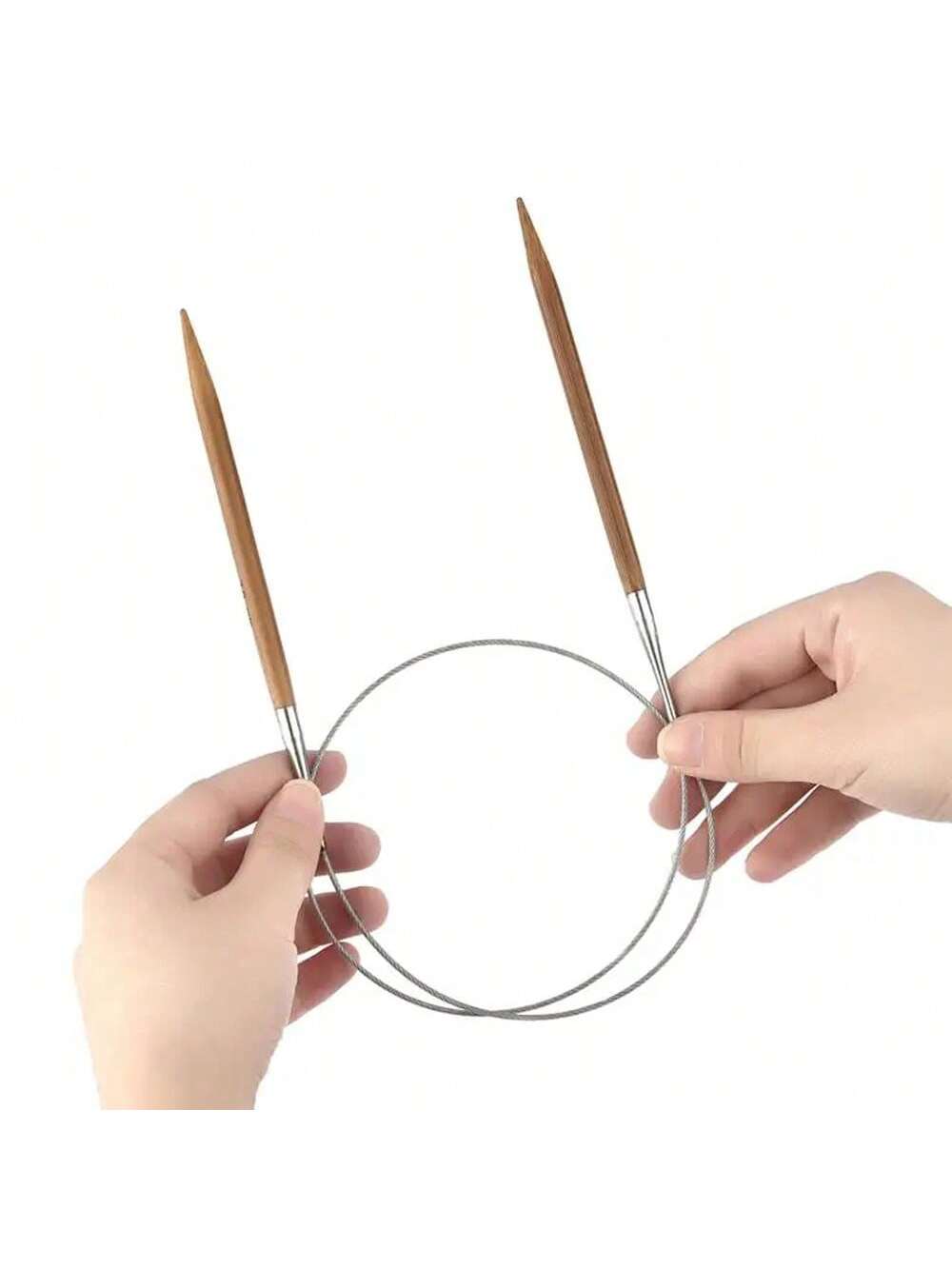 1 шт. 3.0-10 мм Натуральные ба – обзор и цена Knitting Needle Circular