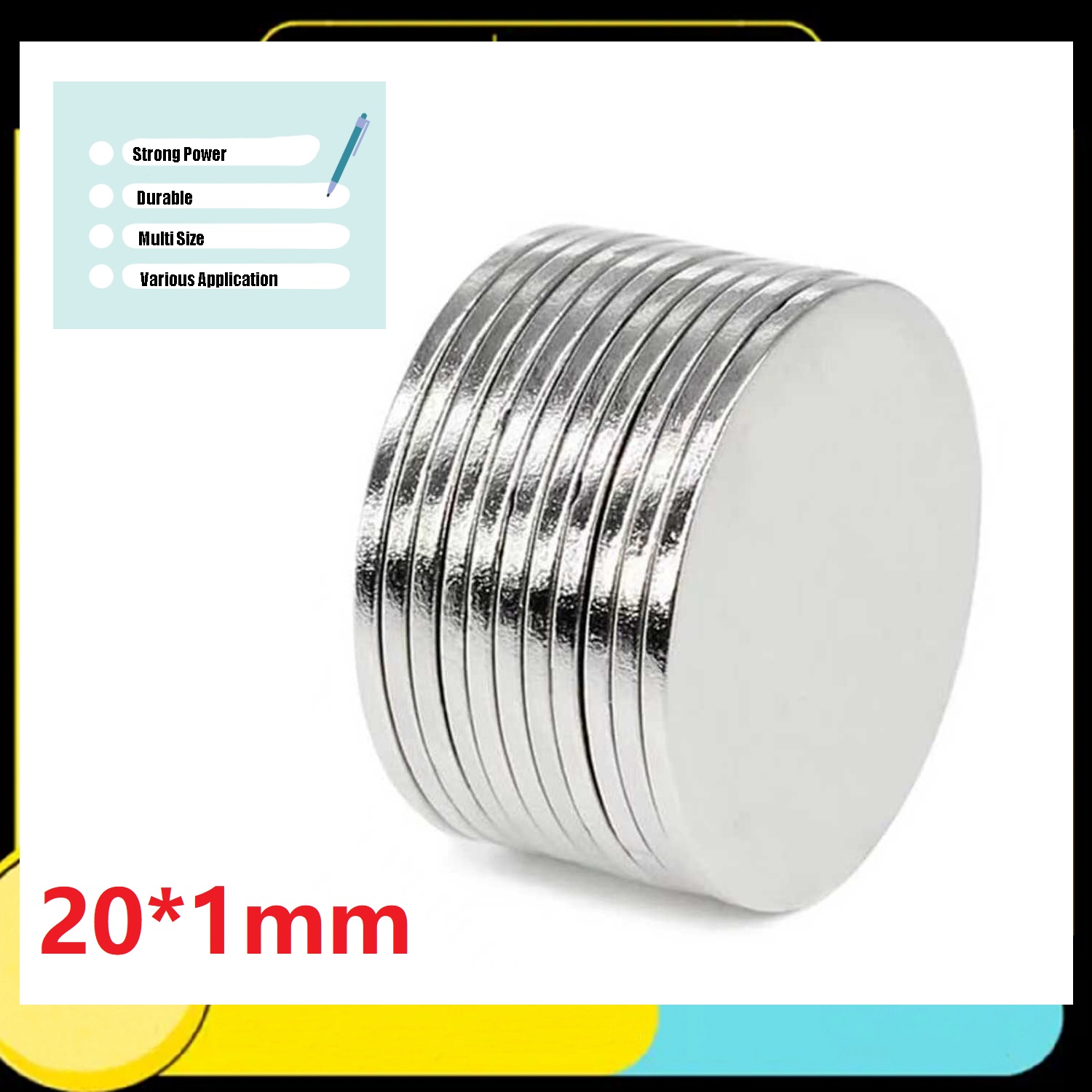 Магниты на холодильник 20x1 мм – обзор и цена Art Craft Magnet