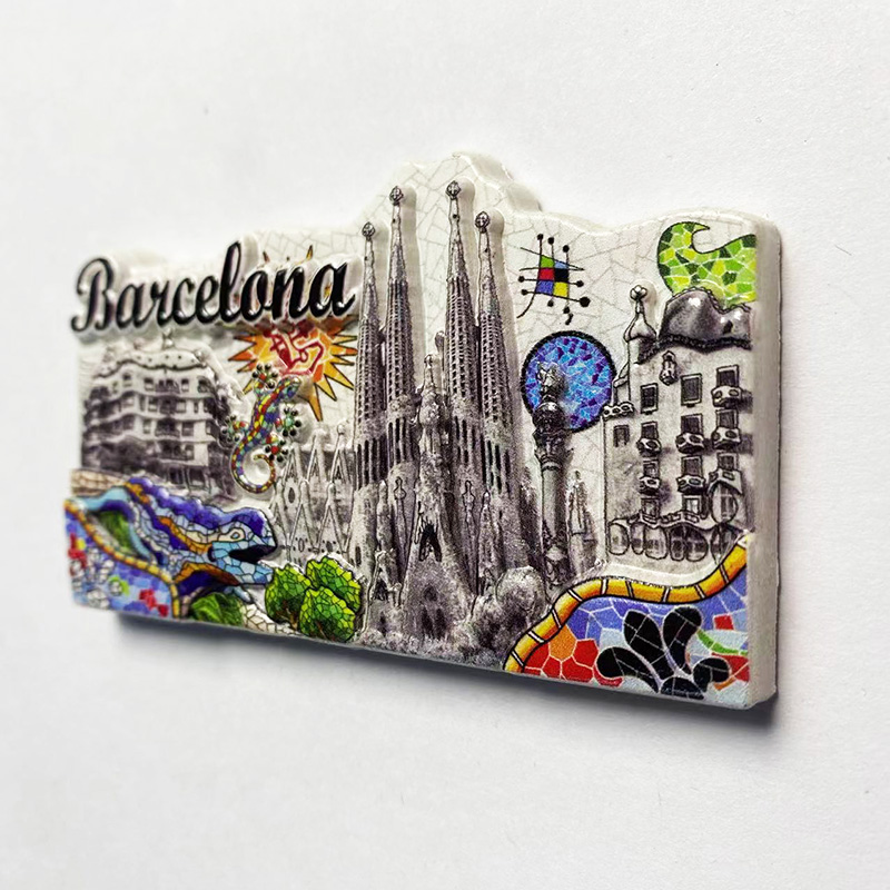 Сувениры Барселона, коллекция  – обзор и цена Art Craft Magnet