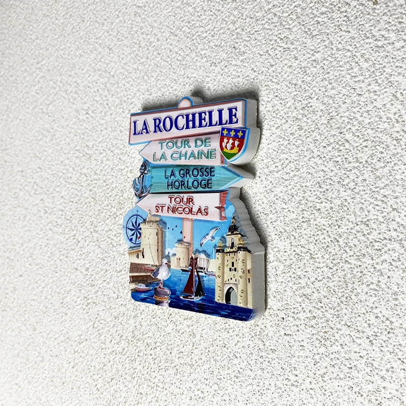 1 шт., Сувенир из Ла-Рошель, Д – обзор и цена Art Craft Magnet