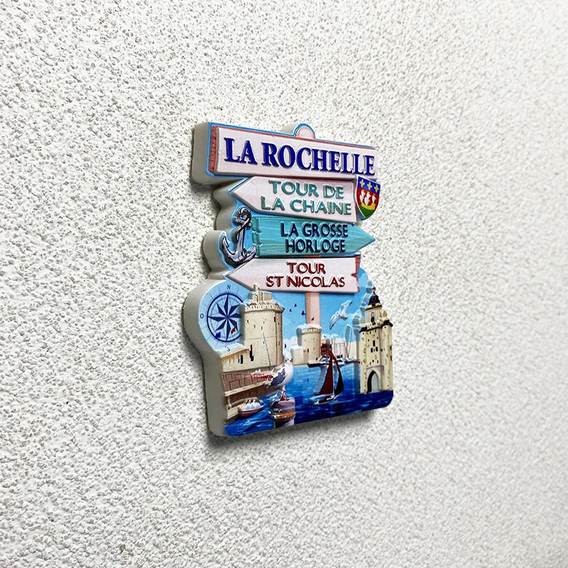 1 шт., Сувенир из Ла-Рошель, Д – обзор и цена Art Craft Magnet