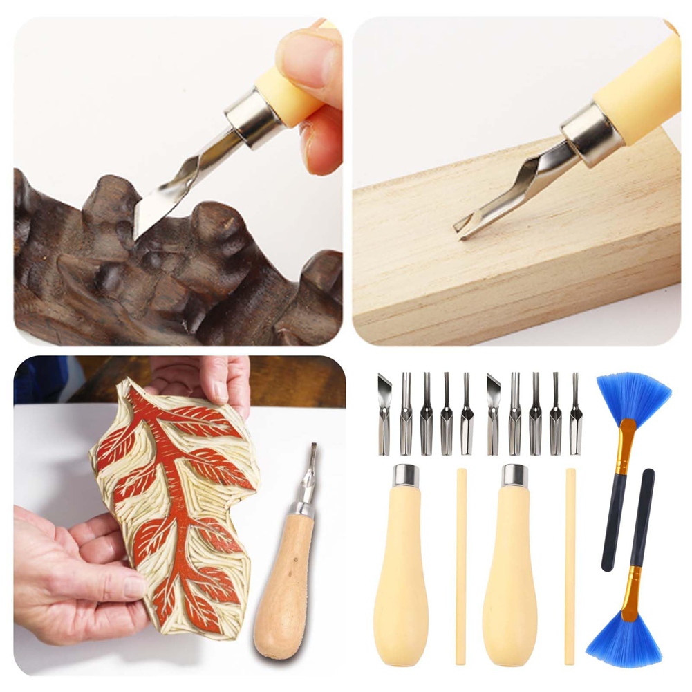 Набор инструментов для линогра – обзор и цена Linocut Carving Tool