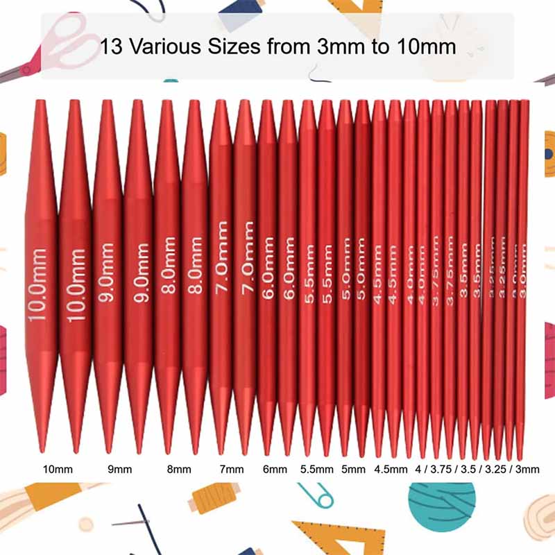 Набор из 25 сменных круговых с – обзор и цена Knitting Needle Circular