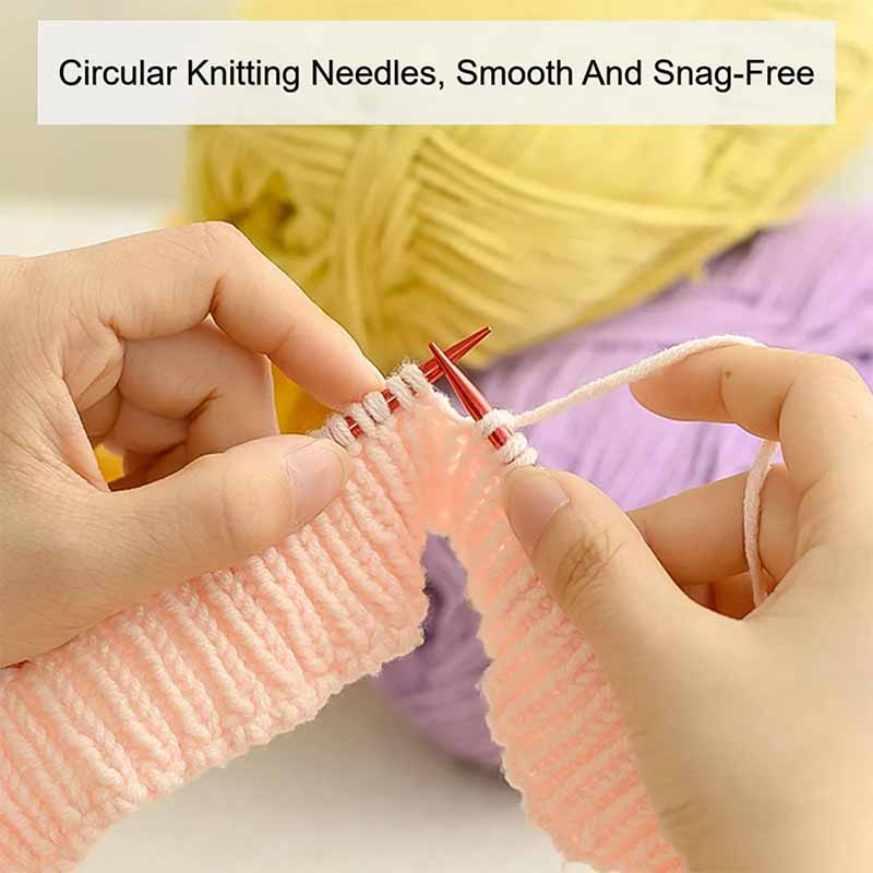 Набор из 25 сменных круговых с – обзор и цена Knitting Needle Circular