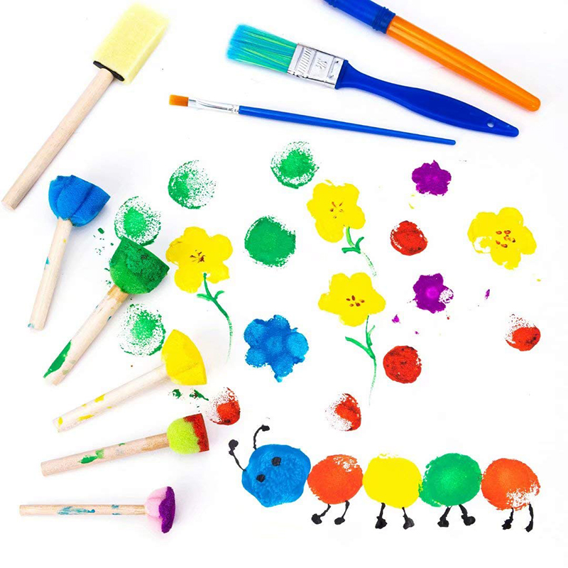 Набор губок и кистей для рисов – обзор и цена Art Craft Workshop