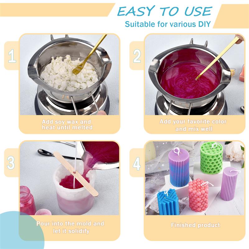 100/500 г/1 кг, чистый соевый  – обзор и цена Candle Making Wax