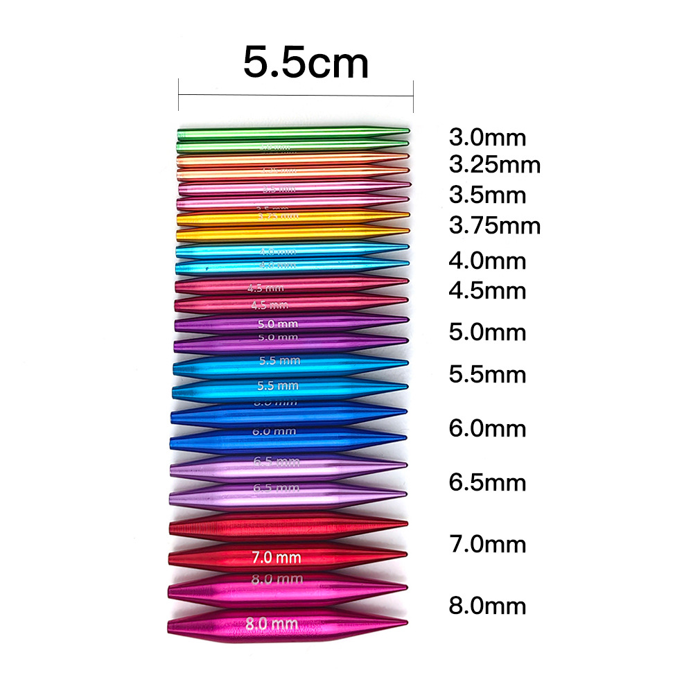 Набор из 12 пар сменных кругов – обзор и цена Knitting Needle Circular